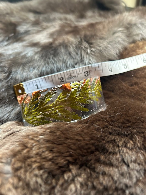 Imperfect and Powerful Copper and Cedar Bracelet